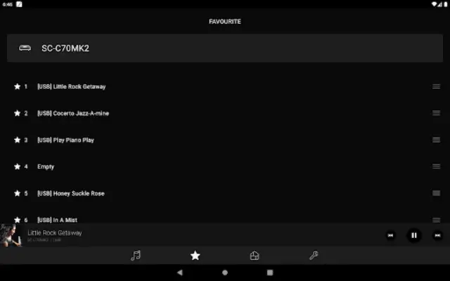 Technics Audio Center android App screenshot 2