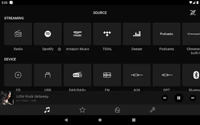 Technics Audio Center android App screenshot 8